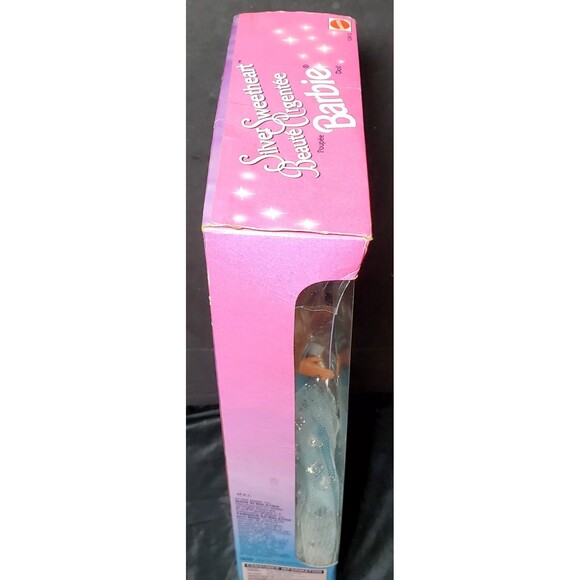 Silver Sweetheart Barbie 1994 Sears Exclusive Limited #12410 Damaged Box Collect - Picture 6 of 13